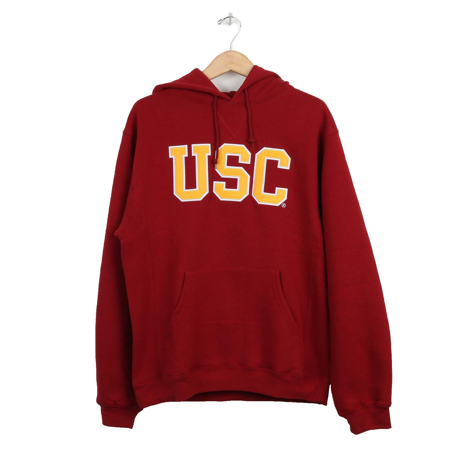 USC Arch TT Pullover Hoodie Cardinal image01